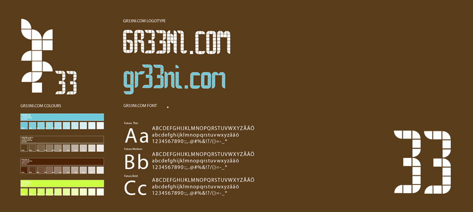 Corporate Identity, Gr33ni